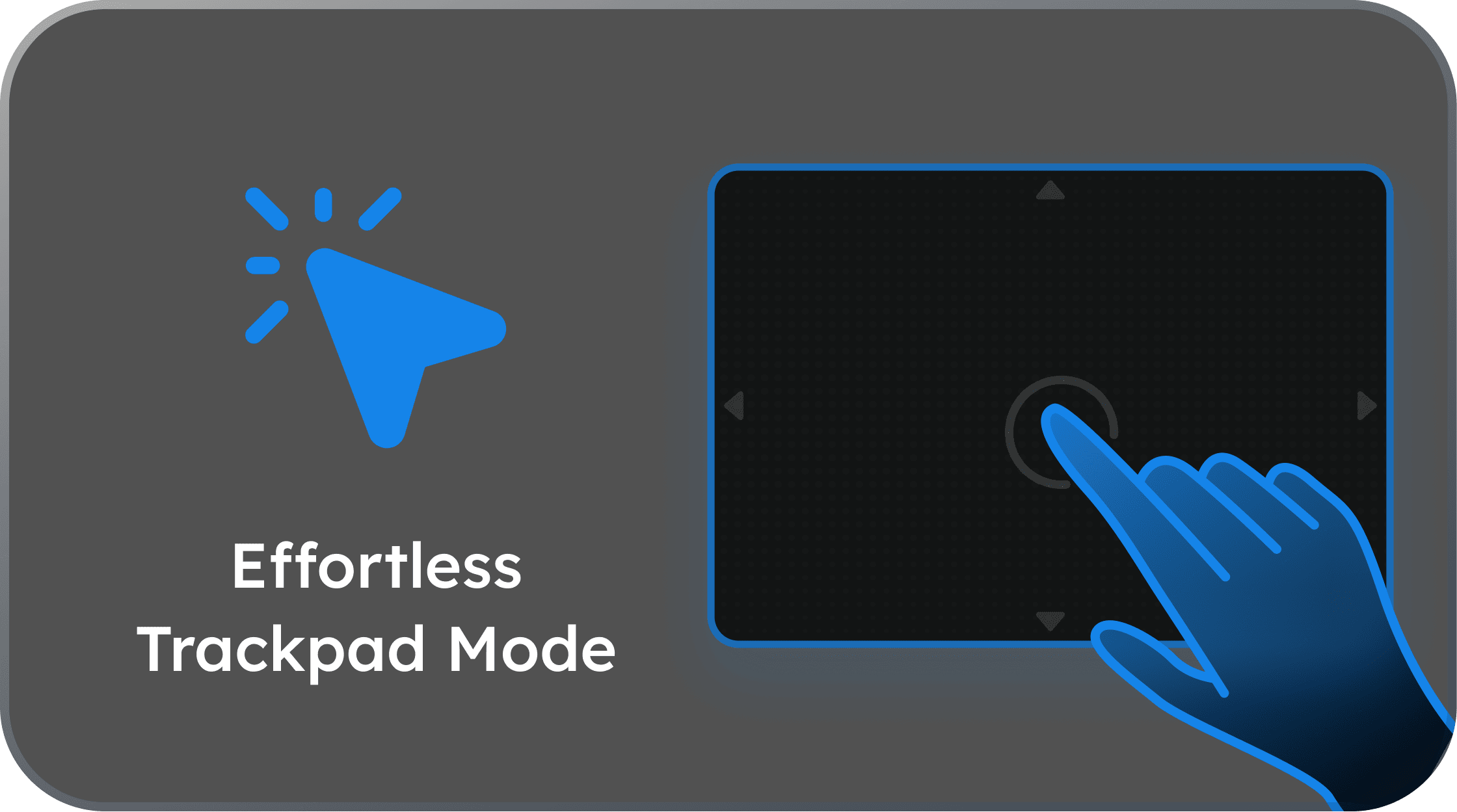 trackpad - smart smart tv remote